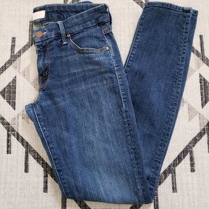 MOTHER The Looker - Flowers From the Storm Skinny Jeans